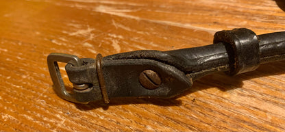 5.5” jointed running gag/cheltenham bit with cheek pieces (ref2)