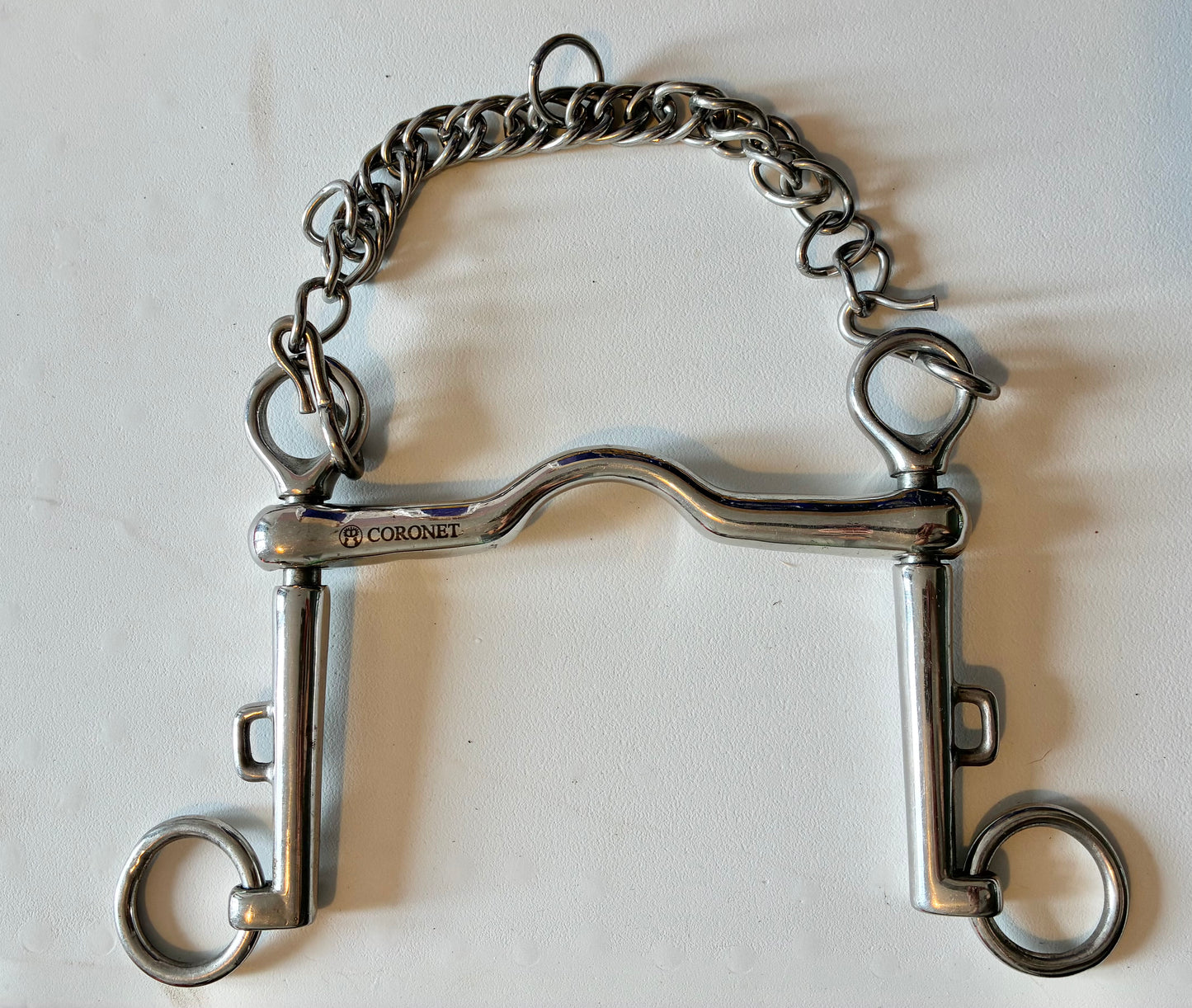 5” ported Weymouth sliding cheek Pelham