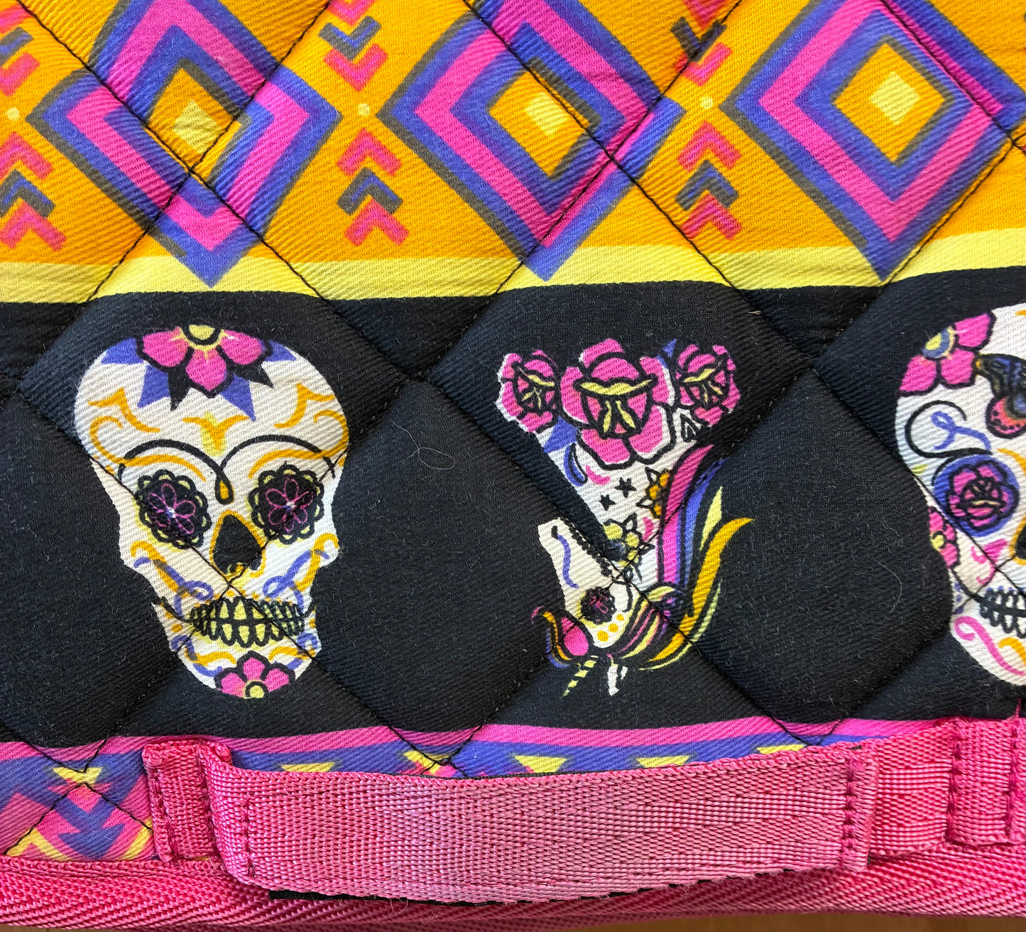Ponyo skull candy saddle pad - cob size