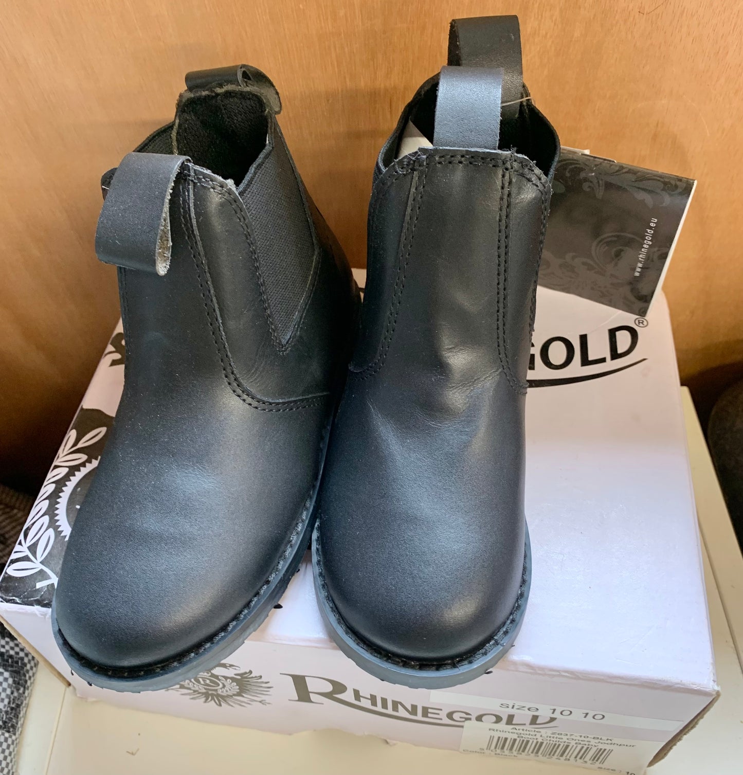 NEW IN BOX RHINEGOLD LITTLE ONES JODHPUR BOOT CHILDS SIZE 10