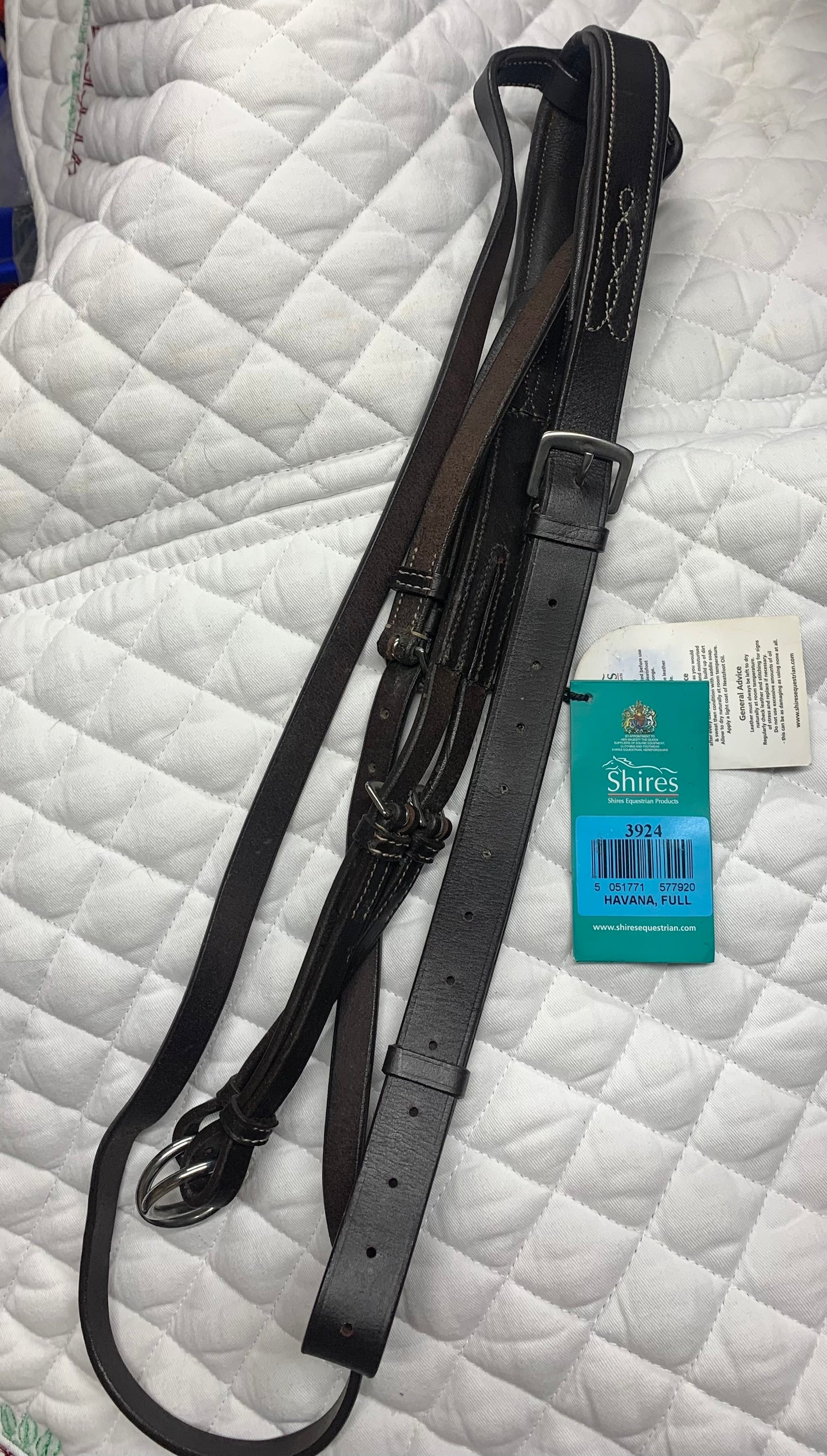 New with tag shires Avignon full size running martingale in Havana