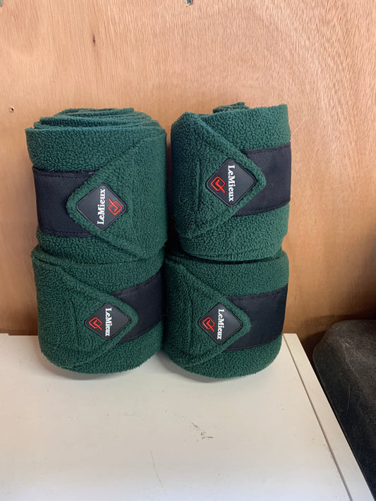 LeMieux Polo Bandages Hunter Green Set Of 4