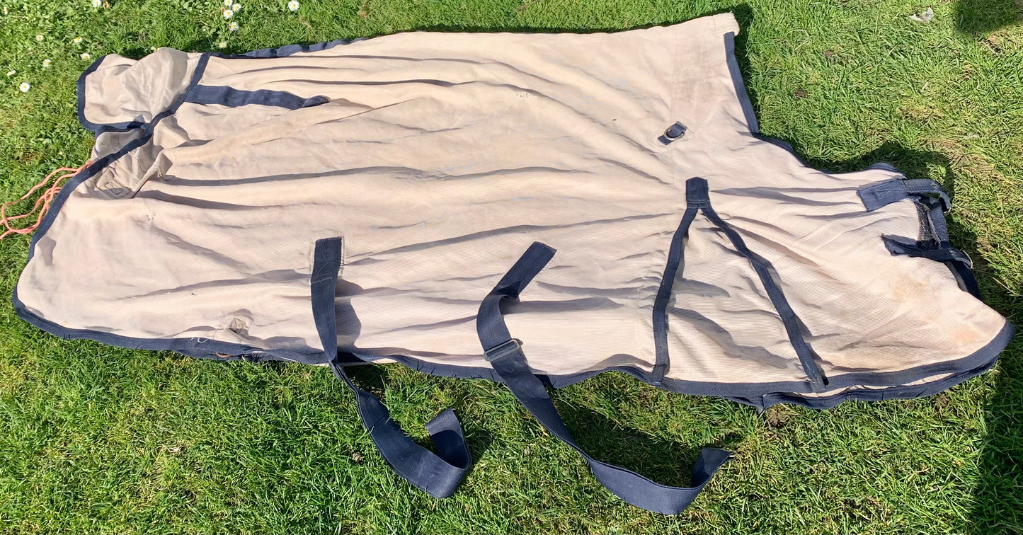 Cheap youngster/destroyer fly rug 6’3”