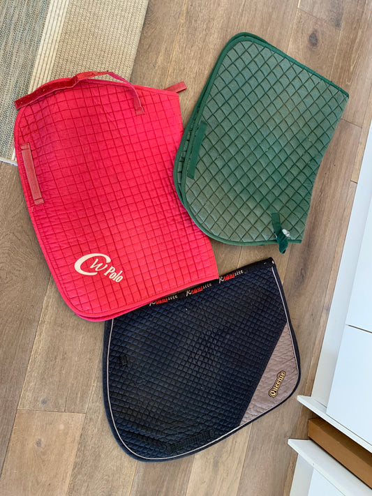 Full size saddle pads bundle ref7