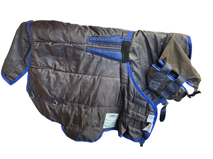 New WeatherBeeta ComFiTec Ultra Cozi Detach-A-Neck Heavy Turnout Rug – 3’0” / 90cm