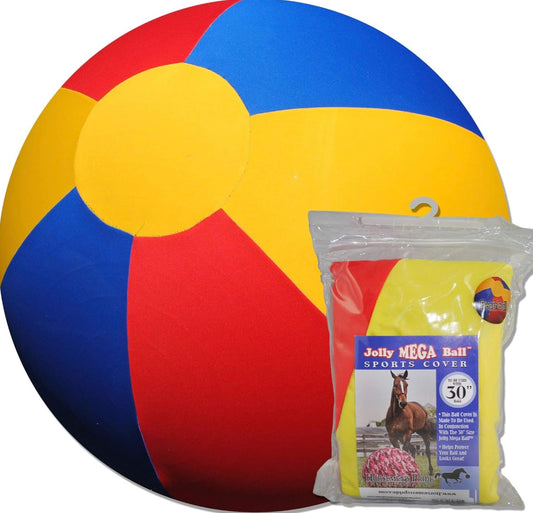 New horsemen’s pride decorative and protective cover for the jolly mega ball beach ball design