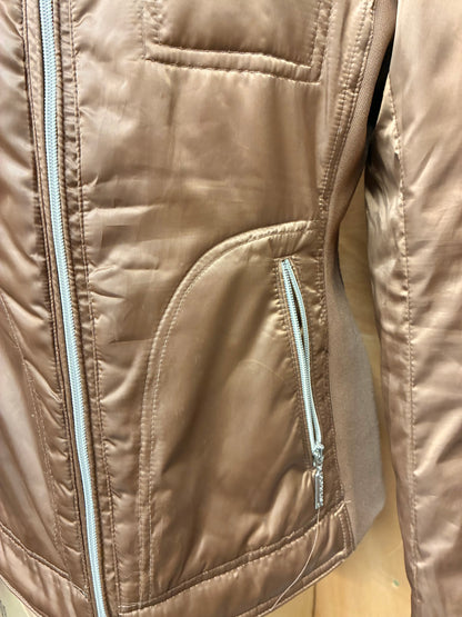 Esperado chocolate brown ladies  jacket rider's best with badges