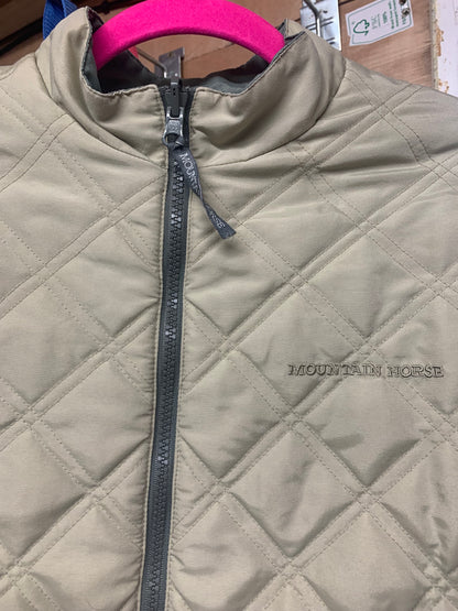 Mountain Horse Equestrian REVERSIBLE Detachable Quilted gilet Jacket