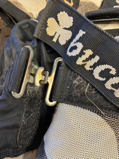 Bucas Buzz-Off Zebra combo Fly Rug 4’9