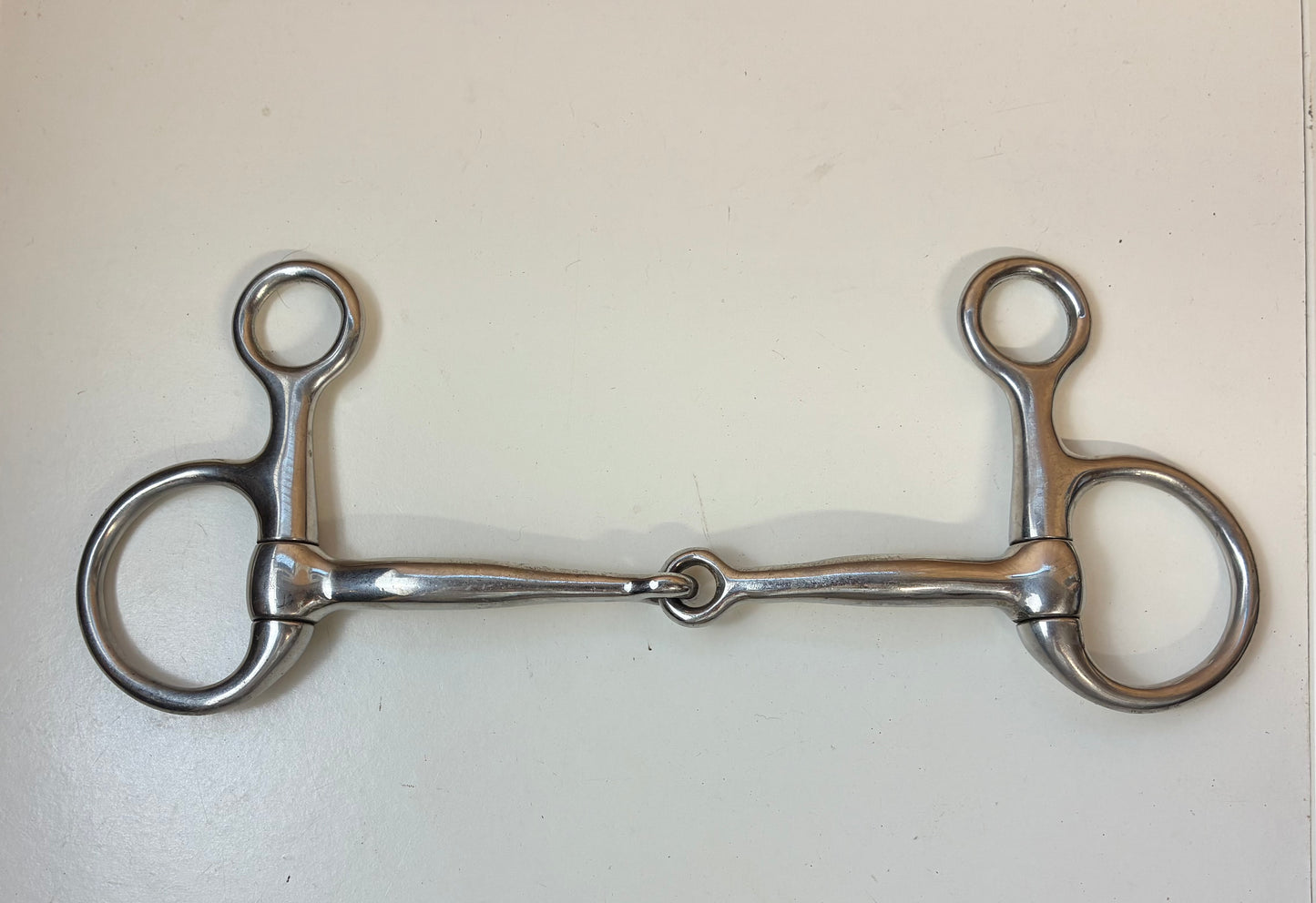 6” hanging cheek/Baucher snaffle