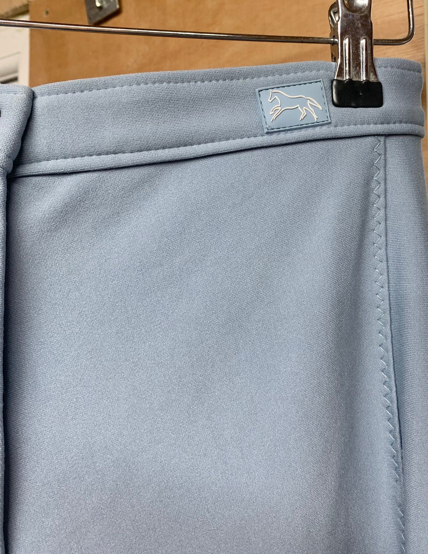 Ladies Horseware light blue soft stretchy jodhpurs 26” waist