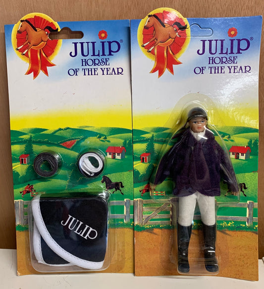 New Julip Horse of the Year HOTY Doll Figure & Rug