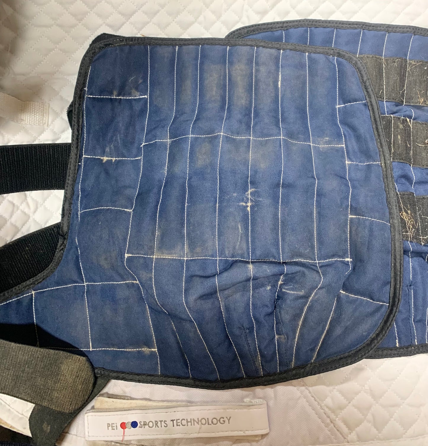 PREMIER EQUINE COLD WATER BOOTS IN NAVY - SIZE MEDIUM