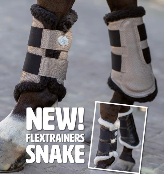 New Harry’s horse flextrainers boots size small grey snakeskin effect
