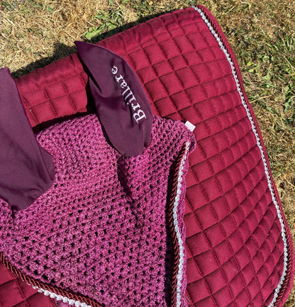 Brillare diamante saddle pad and ears full size