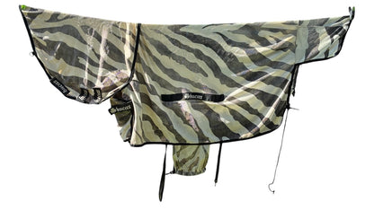 Bucas Buzz-Off Zebra combo Fly Rug 4’9