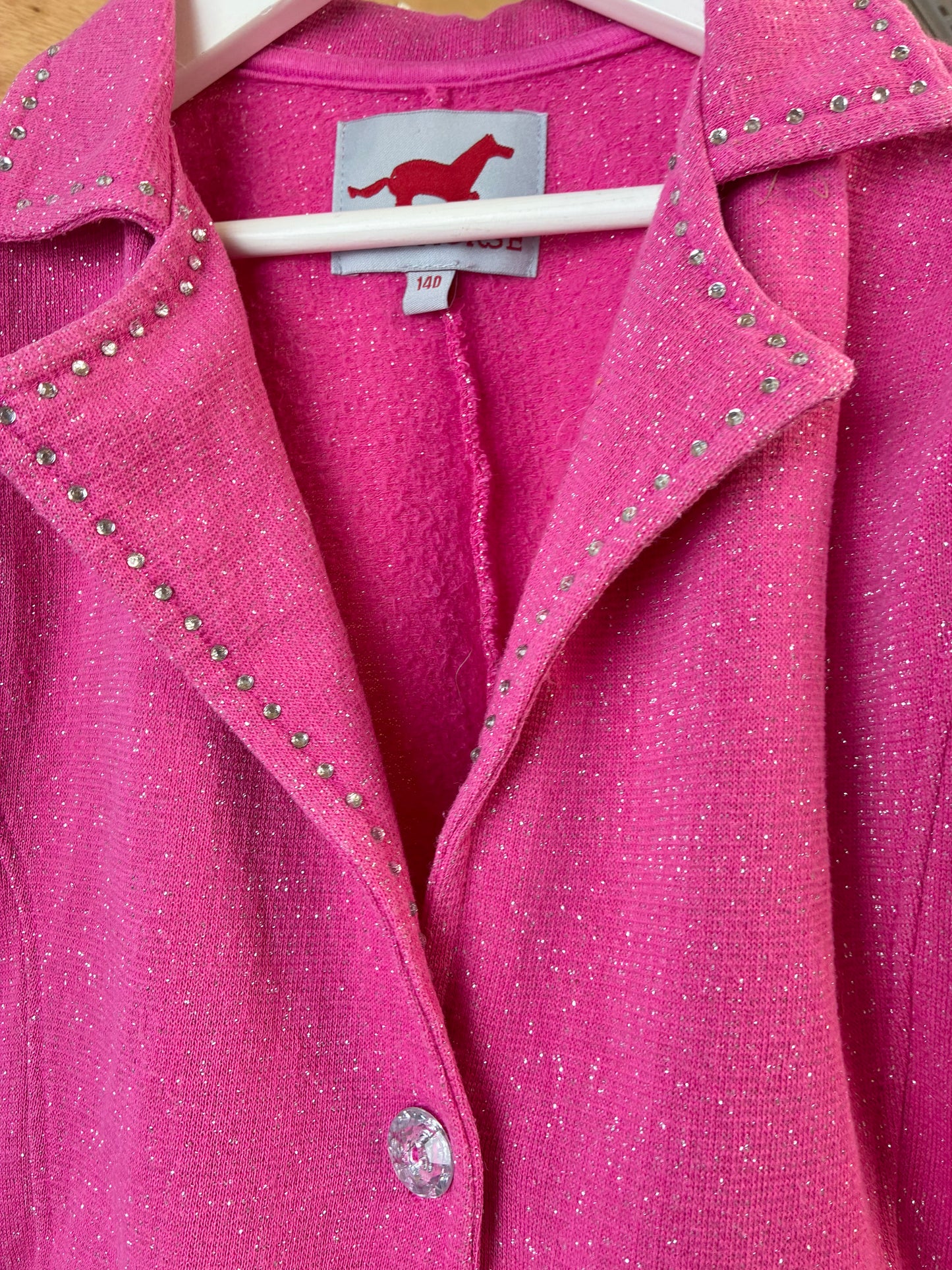 Pink bling show jacket