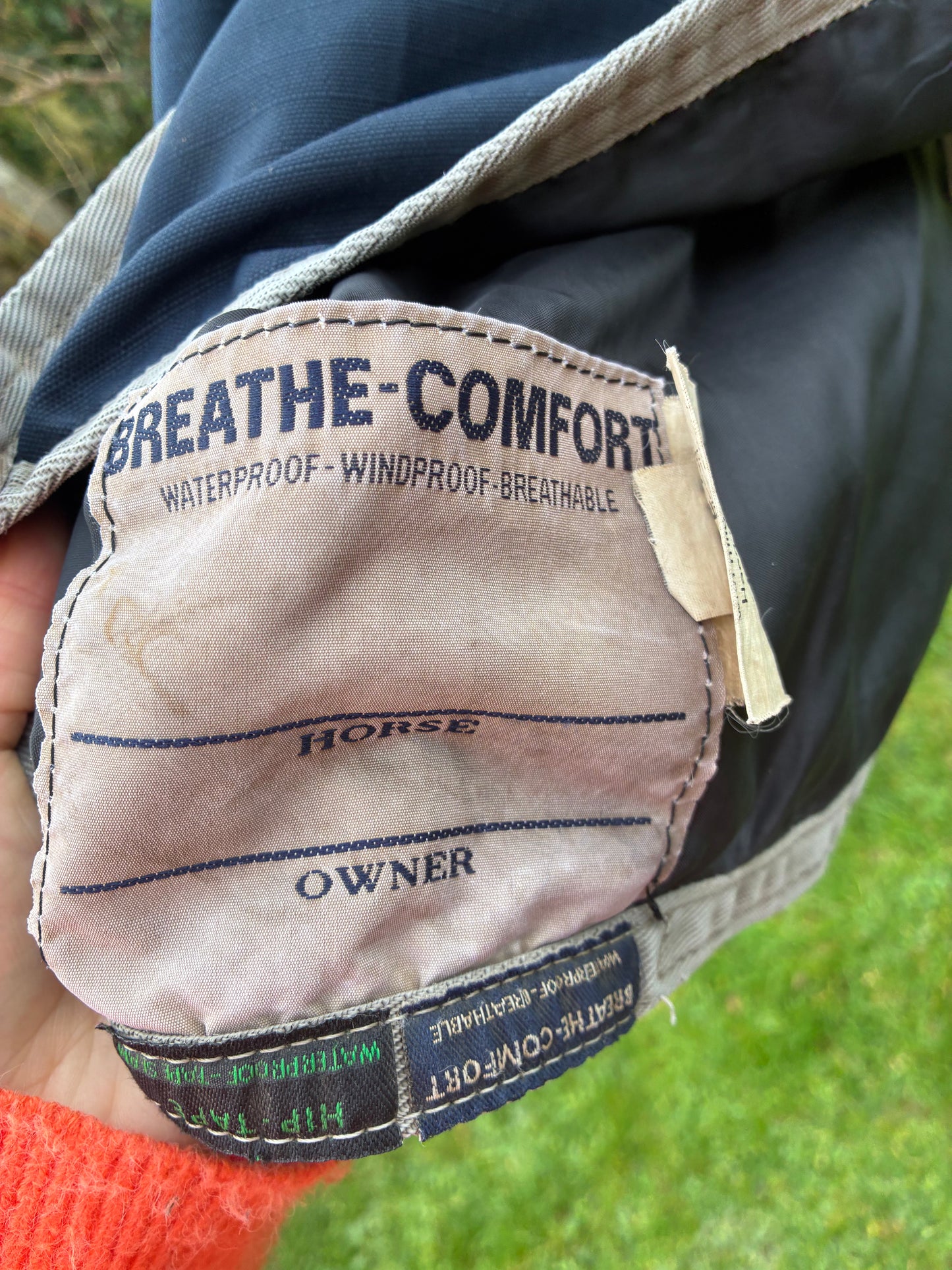 6’6 washed and reproofed no fill 0g turnout rug