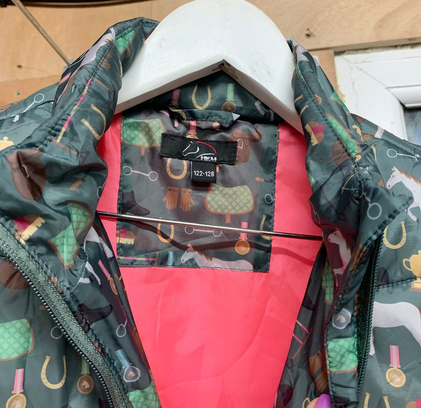 HKM Childs age 6/7 body warmer/gilet with pockets