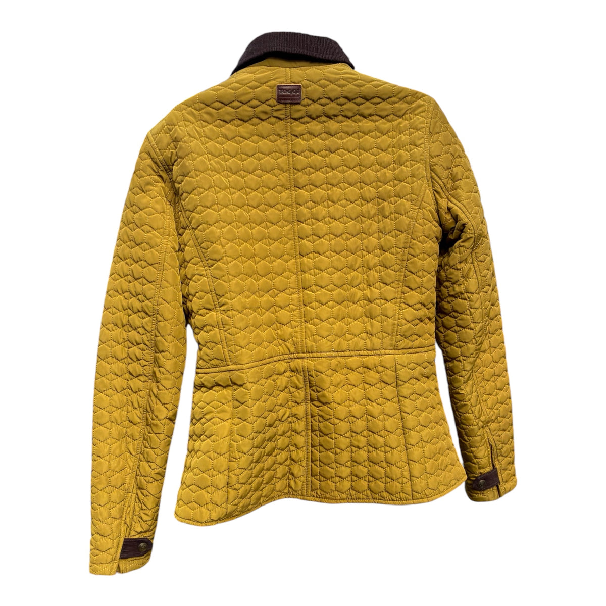 Toggi Quilted Country Jacket – Moss Green/mustard  – UK 12