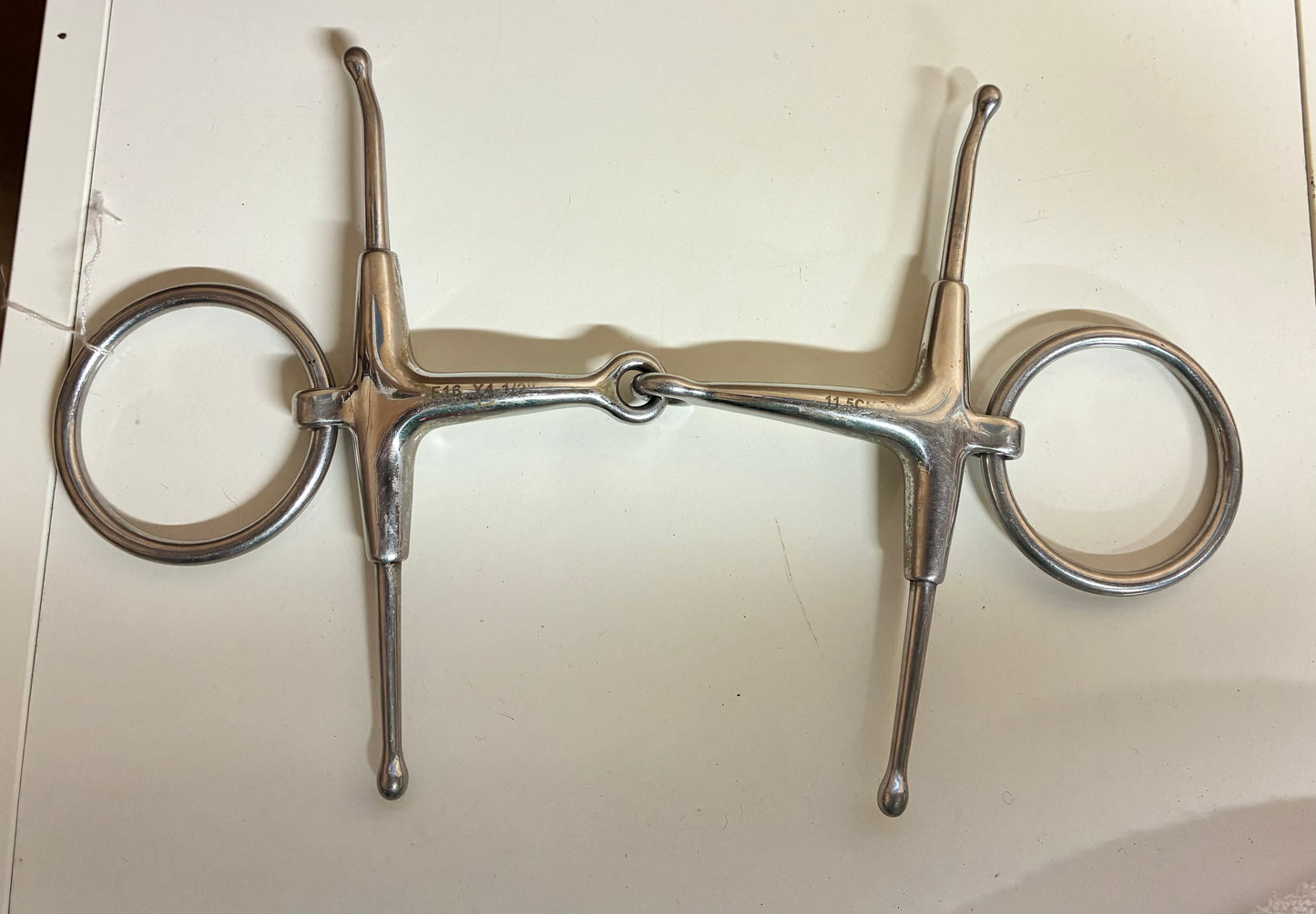 loose ring full cheek snaffle 4.5” (4 1/2”)