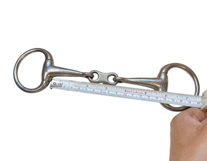 5.5” french link snaffle