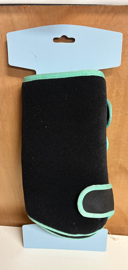 New with tag small black/mint woofwear dressage training  wraps