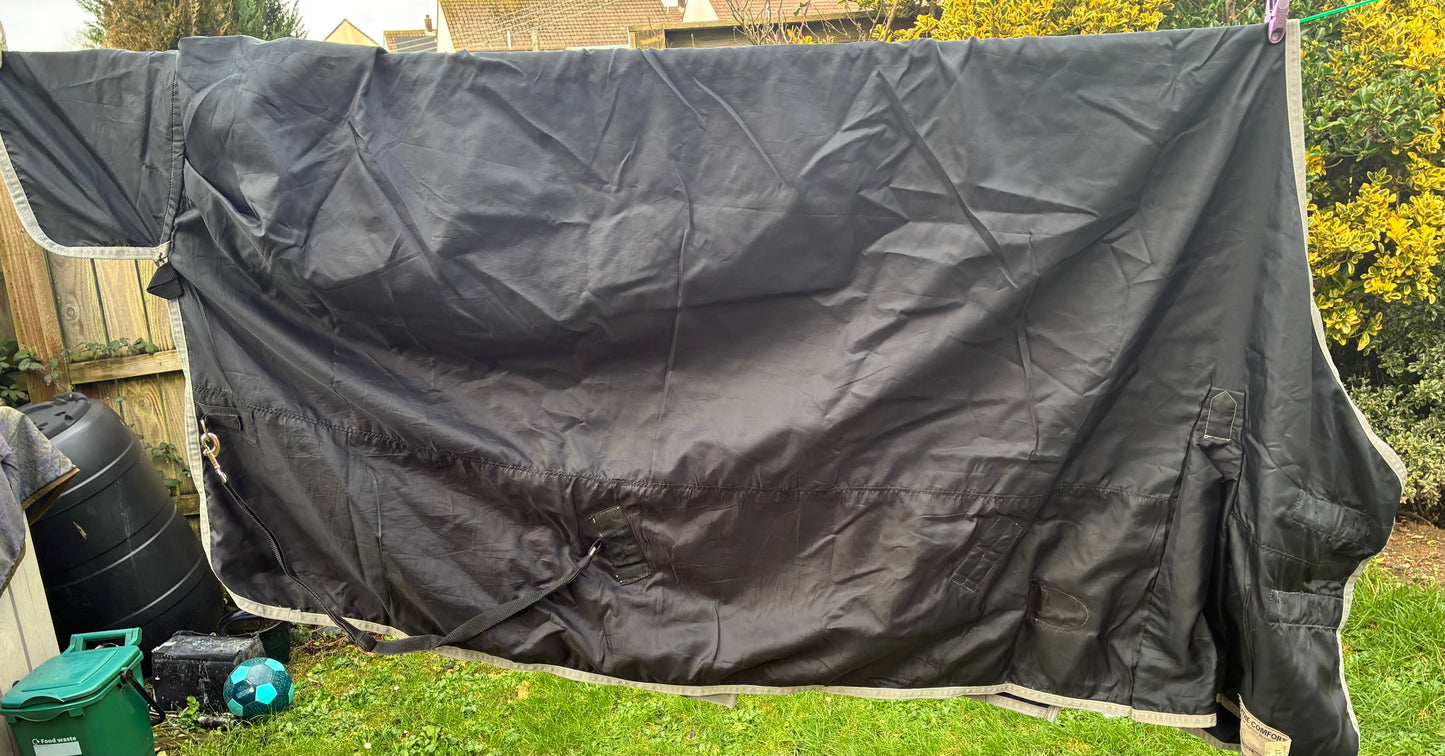 6’6 washed and reproofed no fill 0g turnout rug