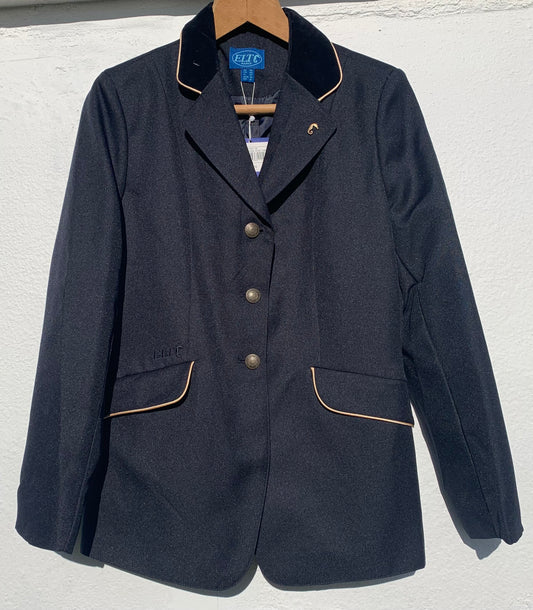 New with tag ELT navy competition jacket size 38