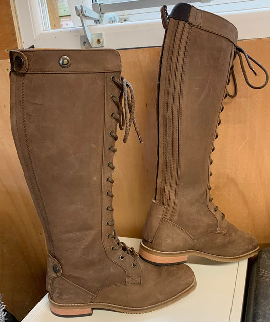 Dublin brown nubuck Westport lace up.Boots size 4 (37)