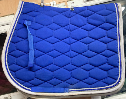 Royal blue matchy ears and saddle pad set
full size