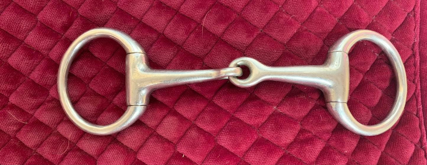 4” jointed eggbutt snaffle