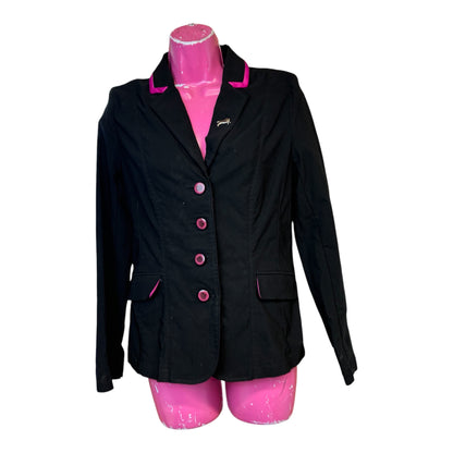 Black & pink ladies size 10 KP equestrian show jacket