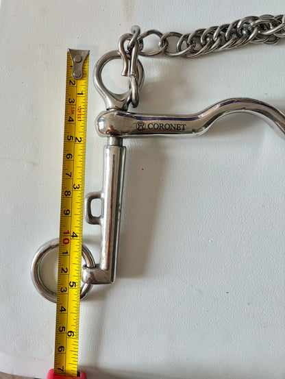 5” ported Weymouth sliding cheek Pelham