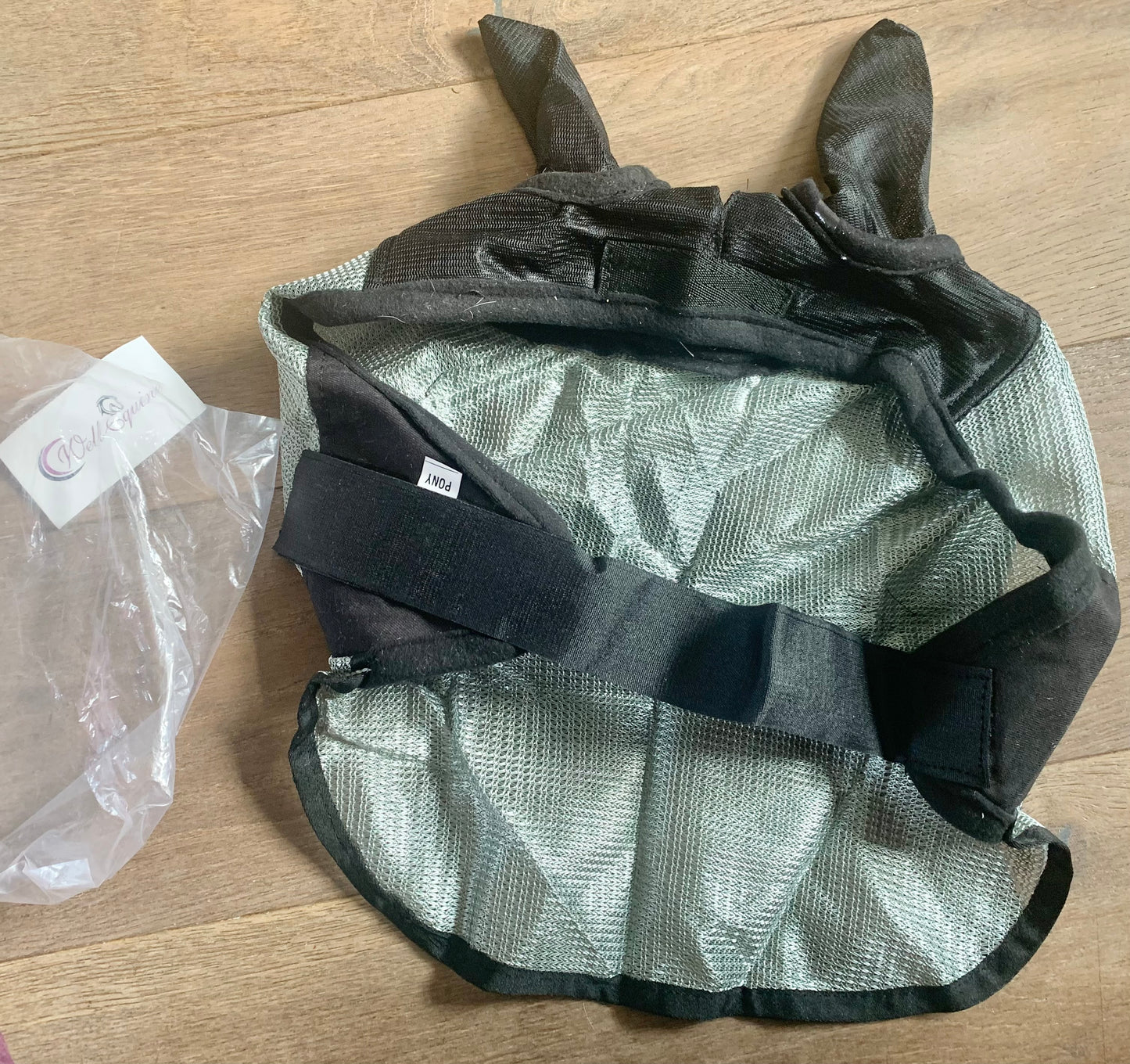 New pony size mesh fly mask with nose & forelock hole ref1