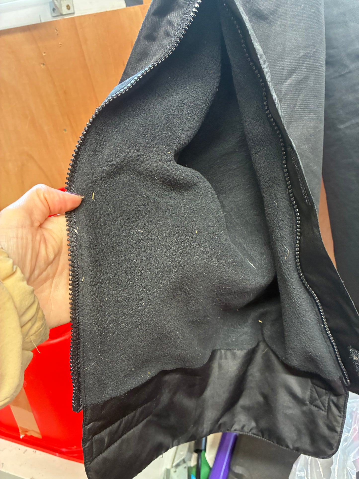 Horseware junior Fleece Lined waterproof full length riding Chaps 13-14 years