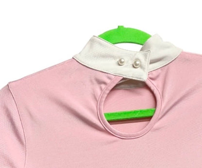 Lovely pink lightweight kingsland summer show shirt size small