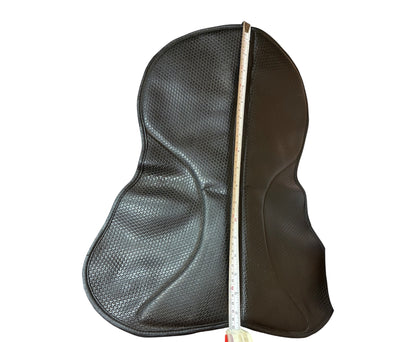 Quality Black Moulded Saddle Half Pad
