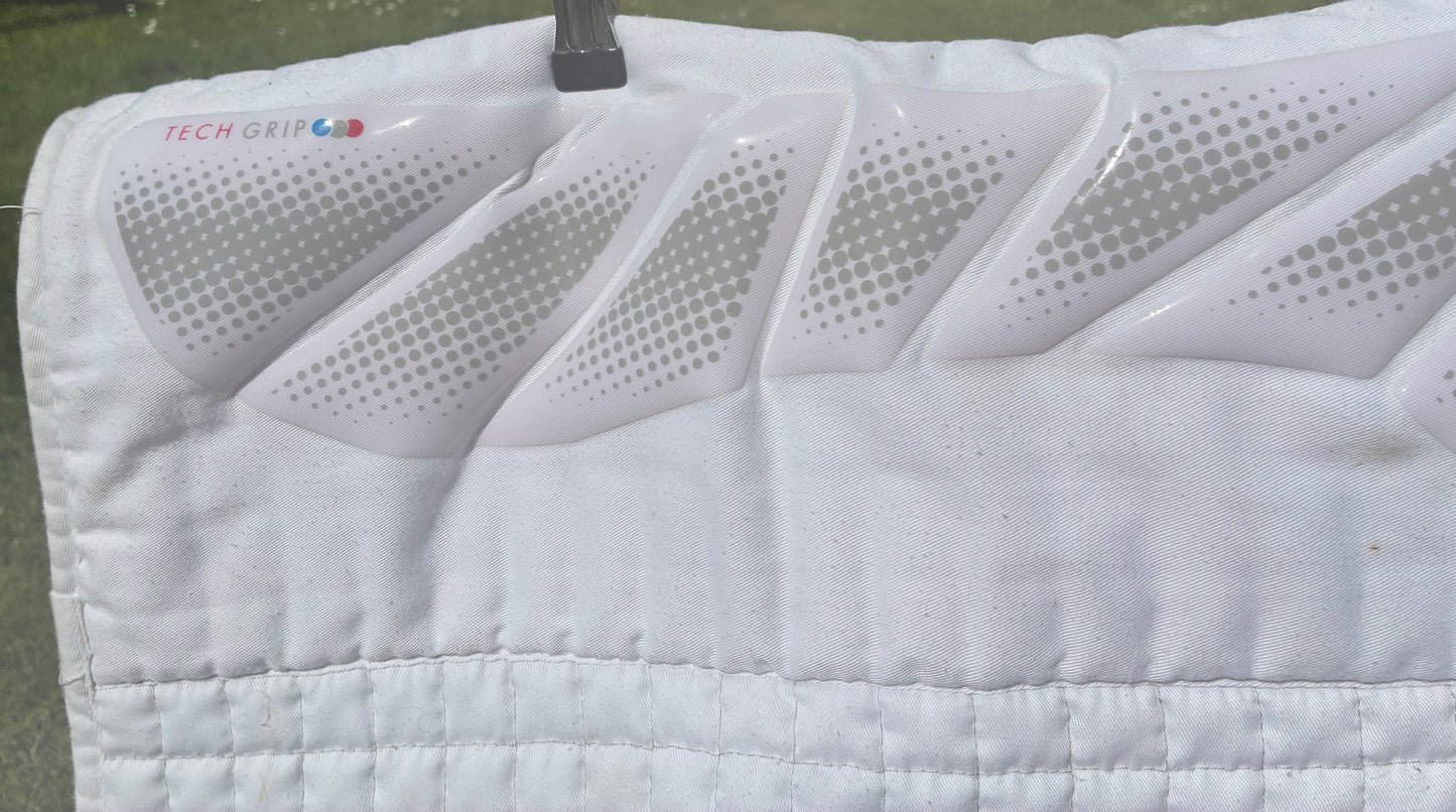 Premier equine 
Size full GP white tech grip anti slip saddle pad