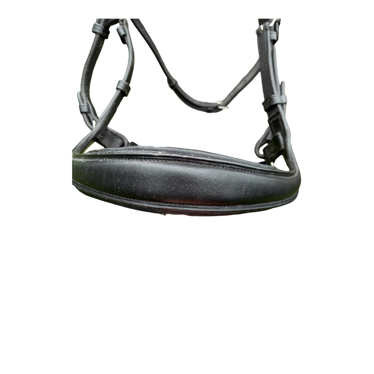 Horsemanship saddlery/Benz equestrian black cob size  anatomical leather bridle