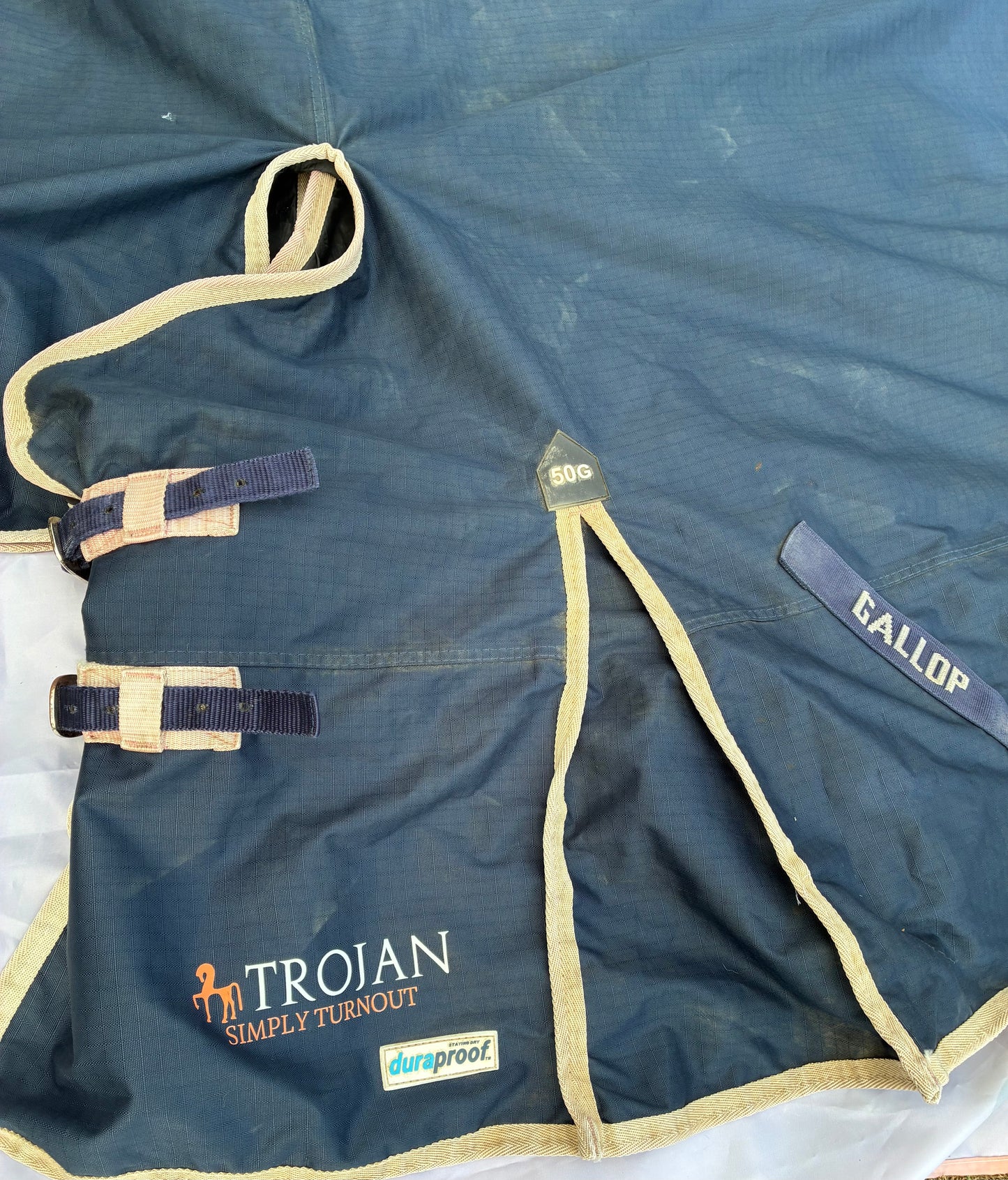 Gallop Trojan 50g Duraproof Combo Turnout 6’6”