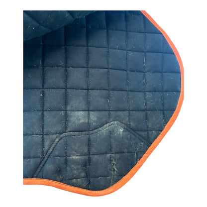 Lemieux paprika suede close contact saddle pad s/m