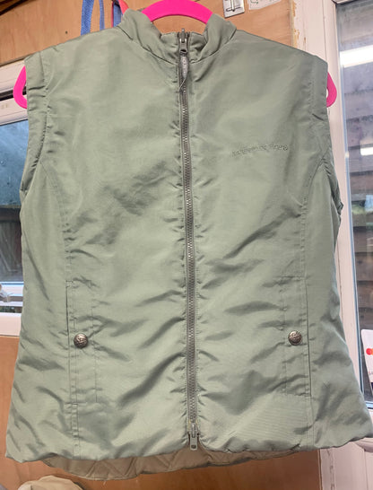 Mountain Horse Equestrian REVERSIBLE Detachable Quilted gilet Jacket