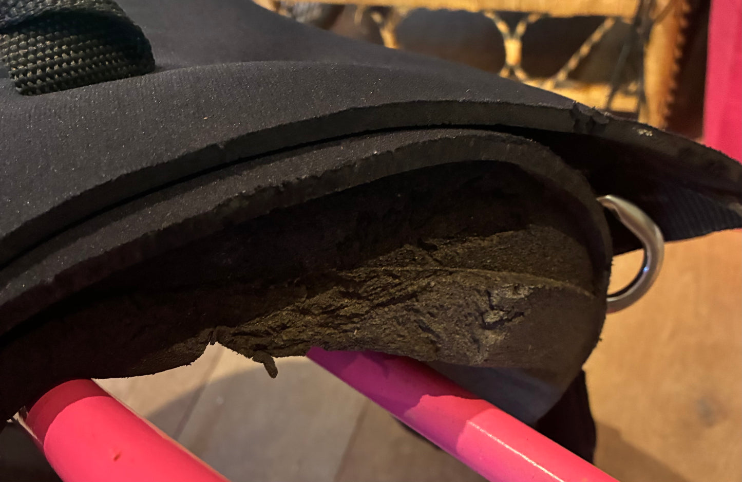 Cashel original soft ride bareback saddle pad size medium with stirrups