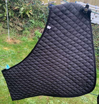 Weatherbeeta deluxe anti rub bib shoulder guard size warmblood (extra full)