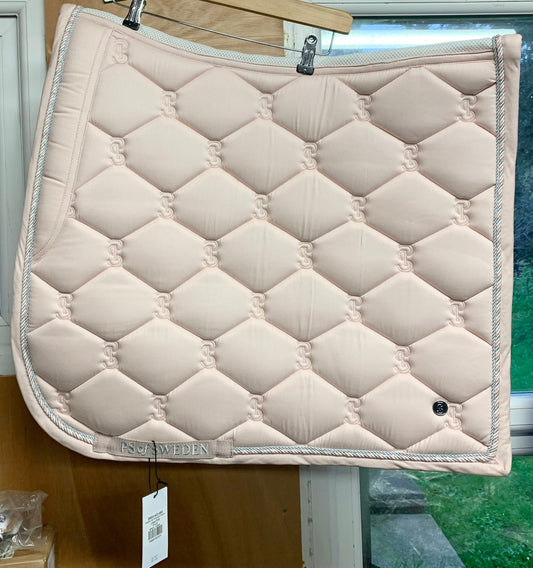NEW WITH TAG PS OF SWEDEN LOTUS PINK DRESSAGE SADDLE PAD - FULL SIZE