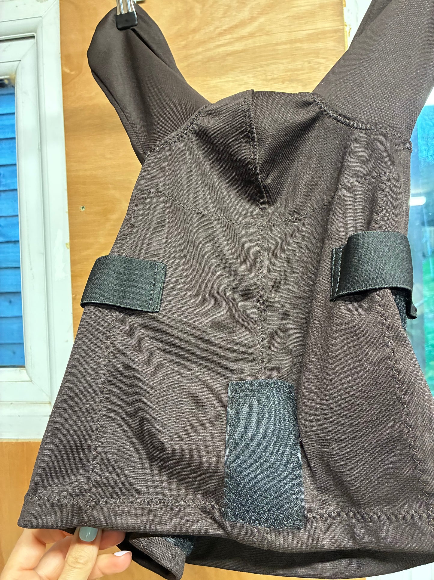 Snuggy hoods small/medium pull on sweet itch/fly protector head brown