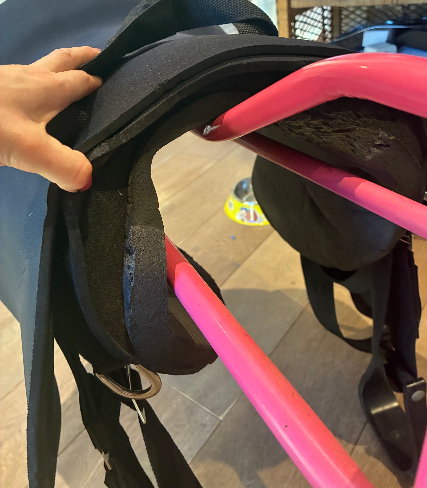 Cashel original soft ride bareback saddle pad size medium with stirrups