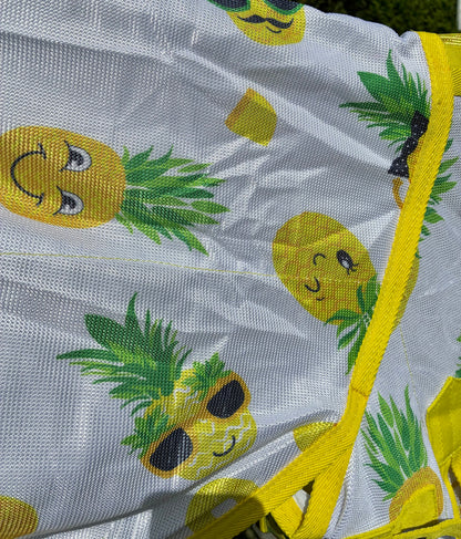 New! Ponyo happy pineapple 🍍 fly rug 3’0