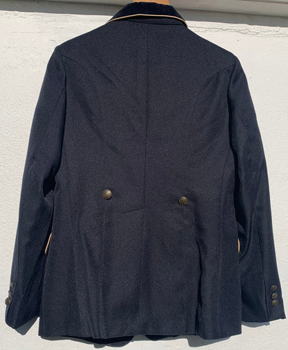 New with tag ELT navy competition jacket size 38